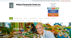 Desktop Screenshot of molloychiropractic.com